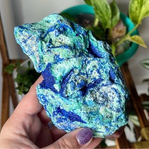 💙Druzy Azurite Malachite & Chrysocolla Crystal Specimen💙